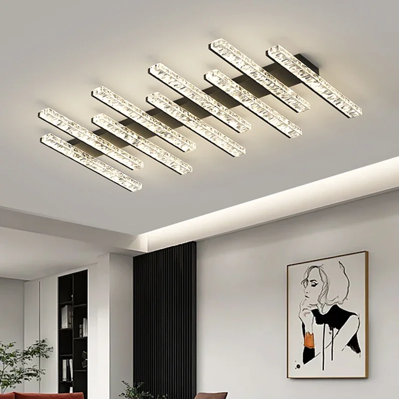 

Modern Ceiling Chandelier Led Lights Ceiling Lamps for Living Dining Room Kitchen Bedroom Dimmable Lustre Home Decor Lighting