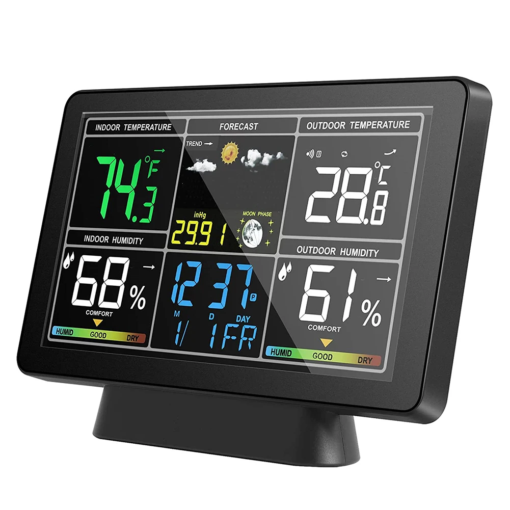 Temperature Humidity Gauge Portable With High Accuracy For Room Garden