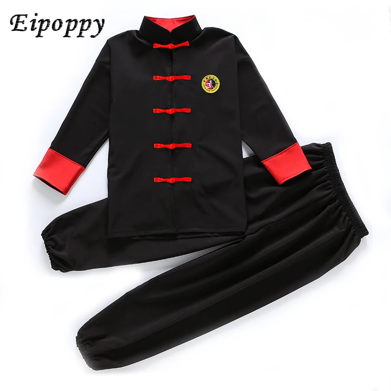 Le arti marziali per bambini indossano l'abbigliamento da allenamento per ragazzi e ragazze di Kung Fu cinese