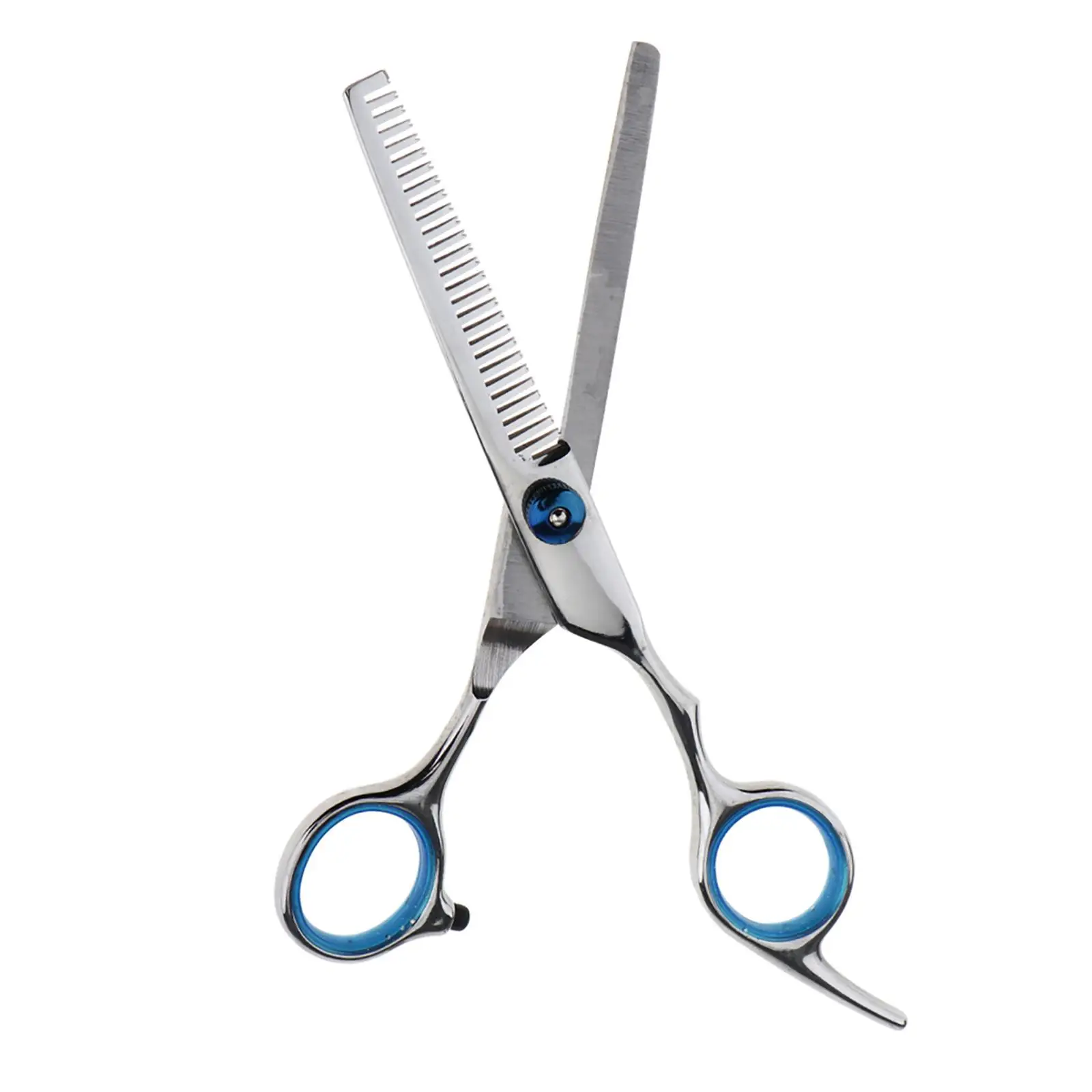 Polished Stainless Steel Barber Hair Texturizing Scissor Shear for Men