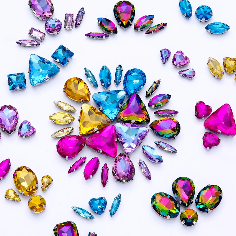 50 Uds. De cristal de costura - Sew On Rhinestone reseña y precio