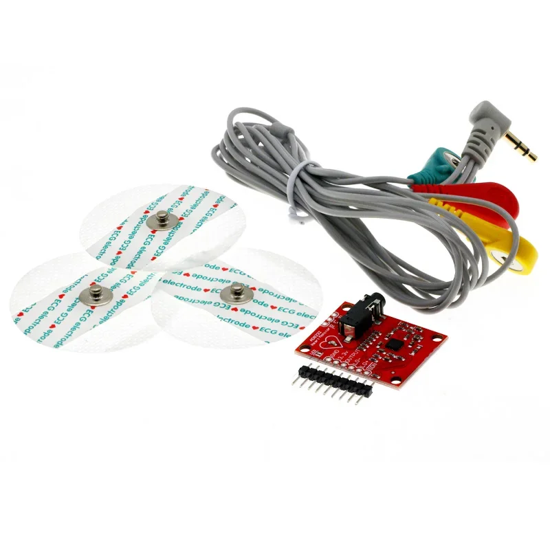 Ecg module AD8232 ecg measurement pulse heart ecg monitoring sensor module kit for Arduino