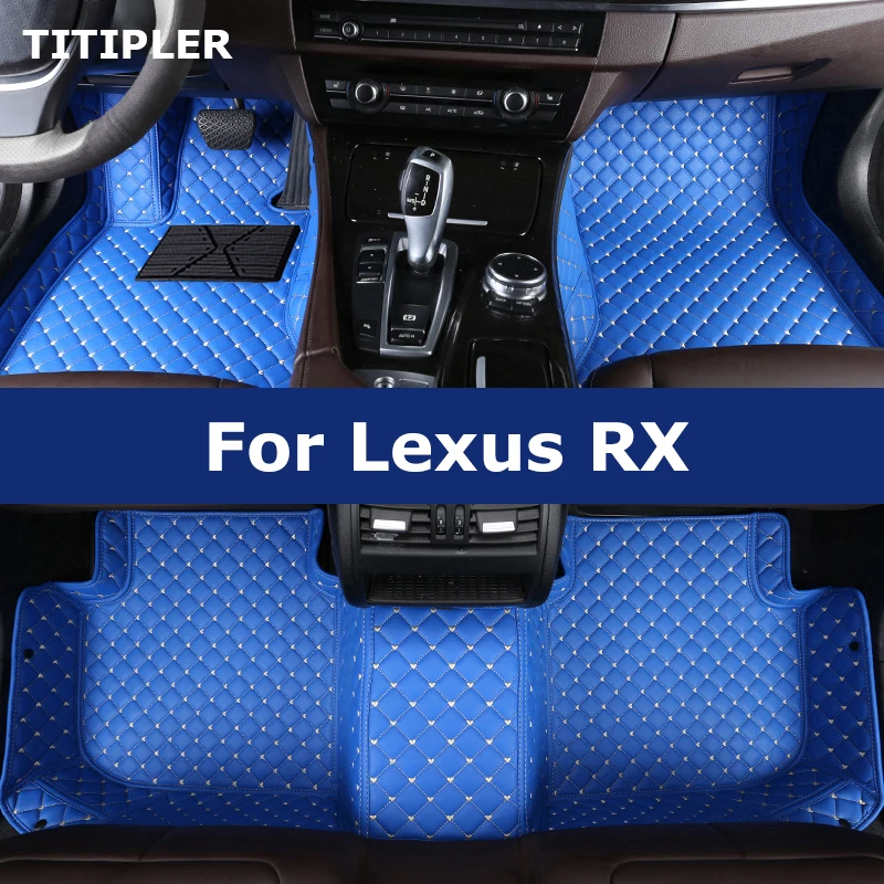 TITIPLER Custom Car Floor Mats For Lexus RX 270 300 350 350h 400h 450h 200t Auto Carpets Foot Coche Accessories