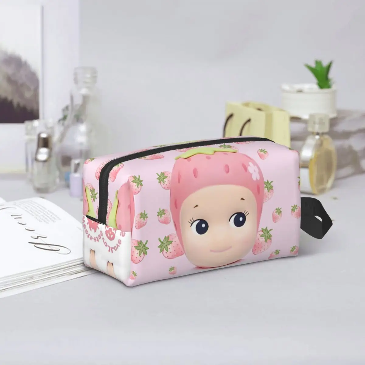 Stylish Sonny Angel Travel Toiletry Bag Women\'s Merch Storage Bag