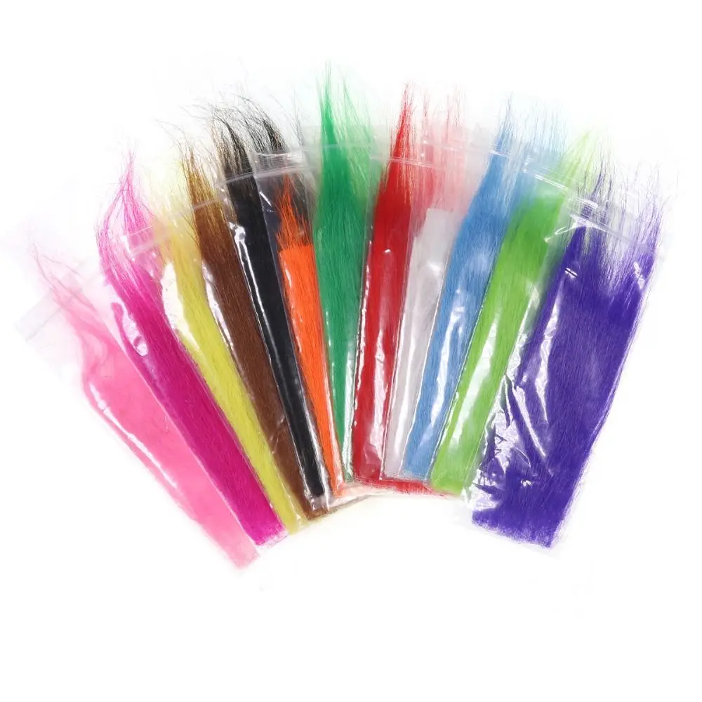 

Saltwater Fly Fibers Fishing Hook For Pike Bass Fly Fishing Material Longest Craft Fur Artificial Fur Fluffy Synthetics