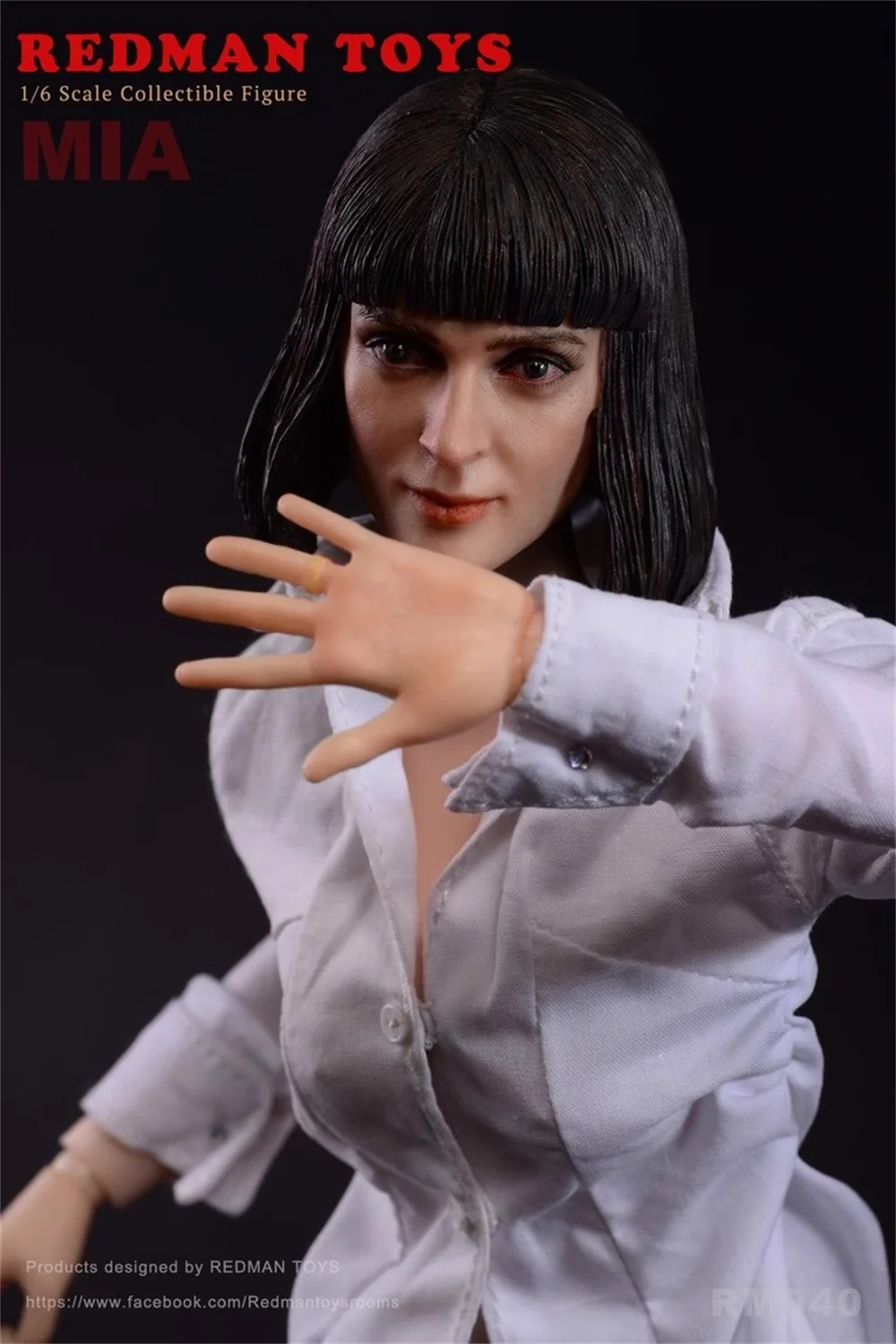 1/6th REDMAN TOYS RM040 여성 왕 댄서 M.I.A 풀 세트 가동 액션 피규어 팬들을 위한 선물