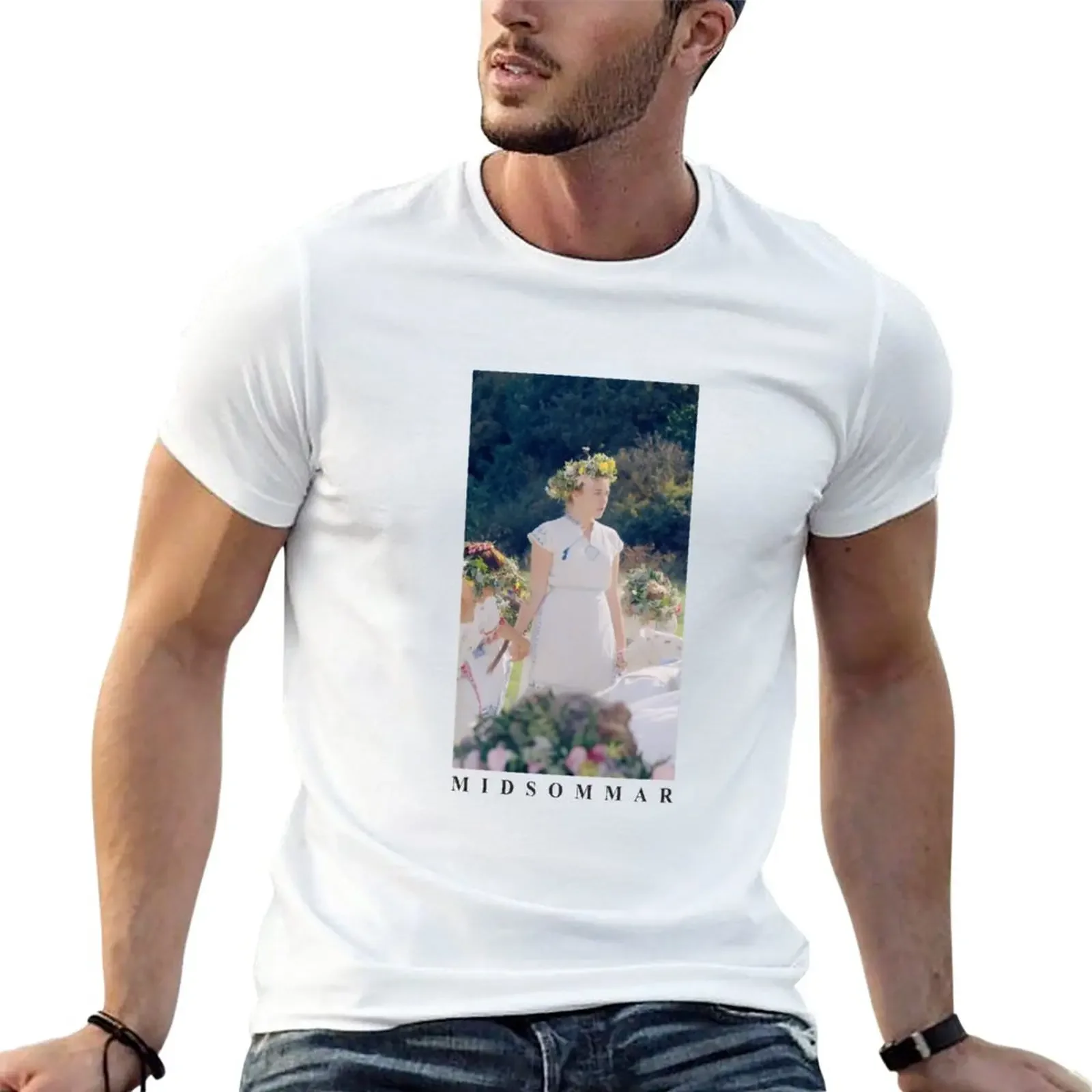 Midsommar Movie T-Shirt summer top quick-drying t shirt for men