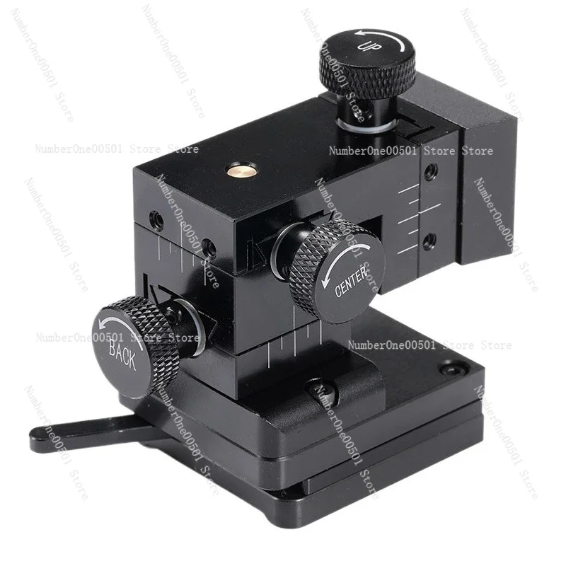 XYZ 3-Axis Manual Micrometer Stage Knob Probe Holder 0.005mm Precision Optical Platform