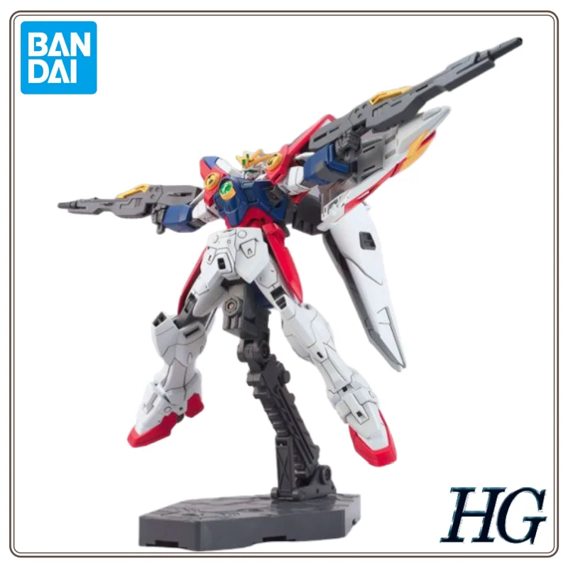 الأصلي بانداي الأصلي حقيقية HG XXXG-00W0 الجناح GUNDAM صفر أنيمي الشكل أنيمي التماثيل الأطفال تجميعها اللعب #4