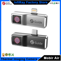 GUIDE Mobir Air Thermal Imaging Camera for iPhone & Android Thermal Imager Infrared Thermographic Camera (not for iPhone Type-C)