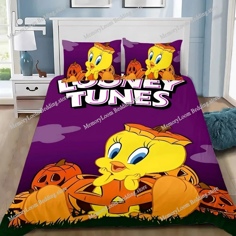 

3D Print Duvet Cover Tweetys Bird Pattern Quilt Covers For Children Single Twin Queen King Bedding Set Home Textile Luxury Gift