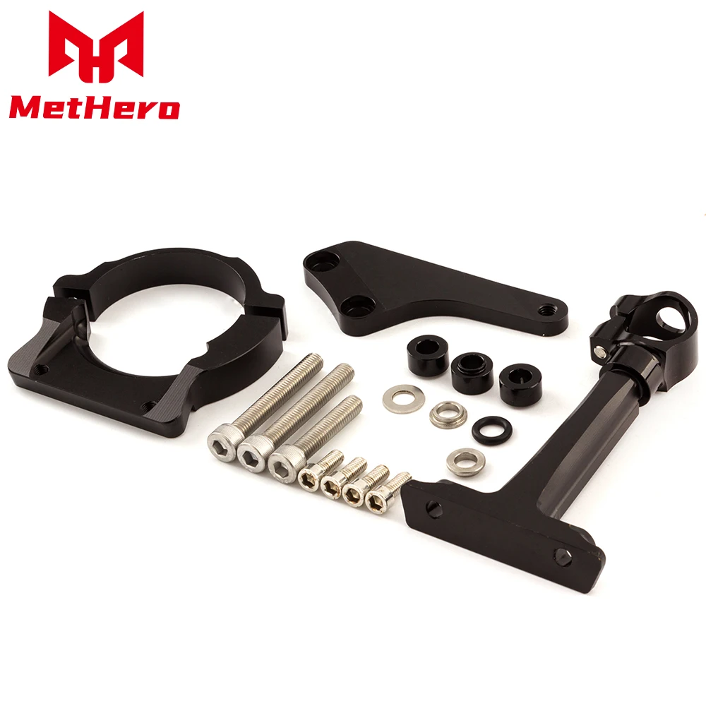 

For Kawasaki ER6N ER6F ER-6N ER-6 2006 2007 2008 CNC Steering Damper Mounting Bracket Support