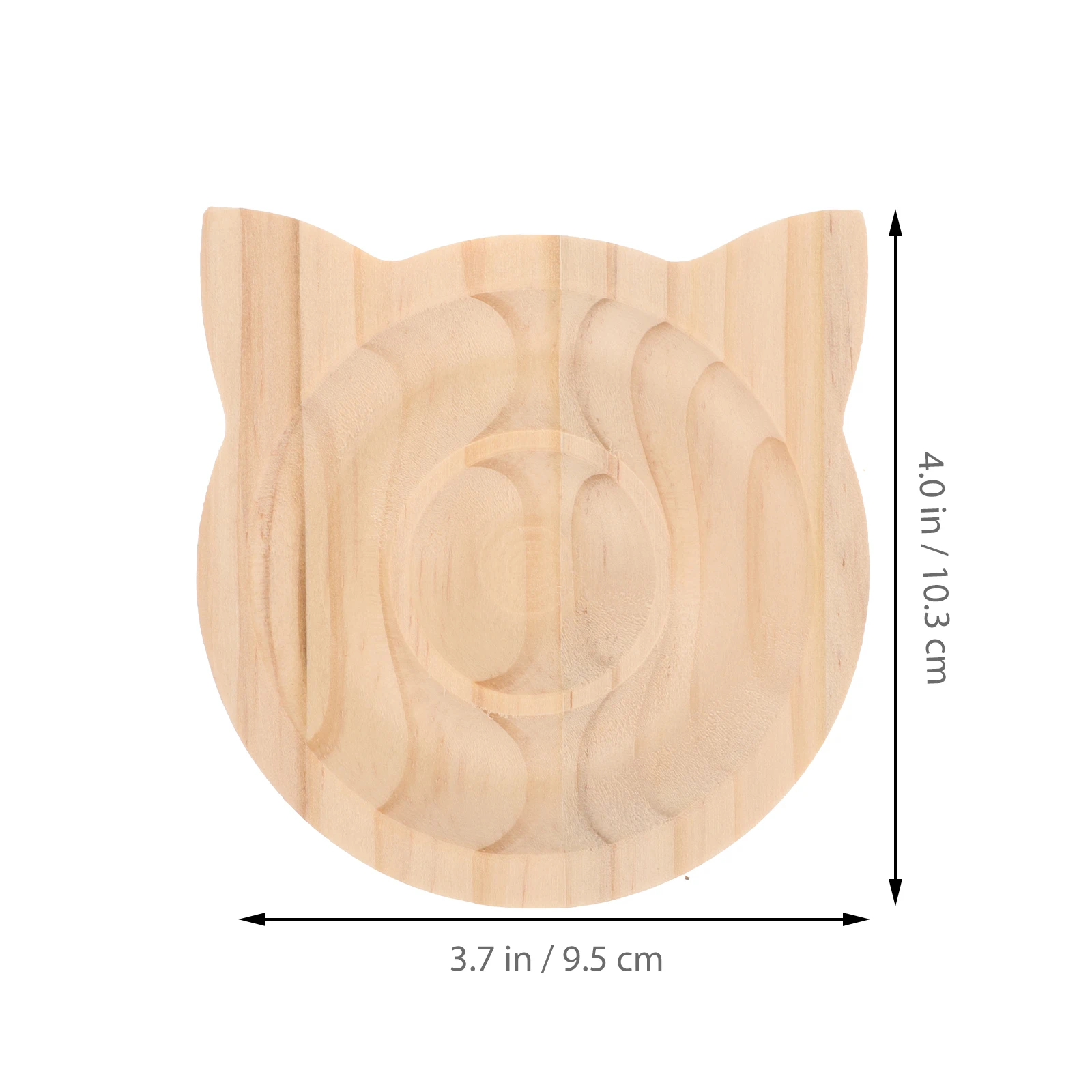 

1pcs Wooden Bracelet Display Tray Jewelry Holder Storage Plate Beaded Groove Organizer For Home Store Use Durable Elegant Design