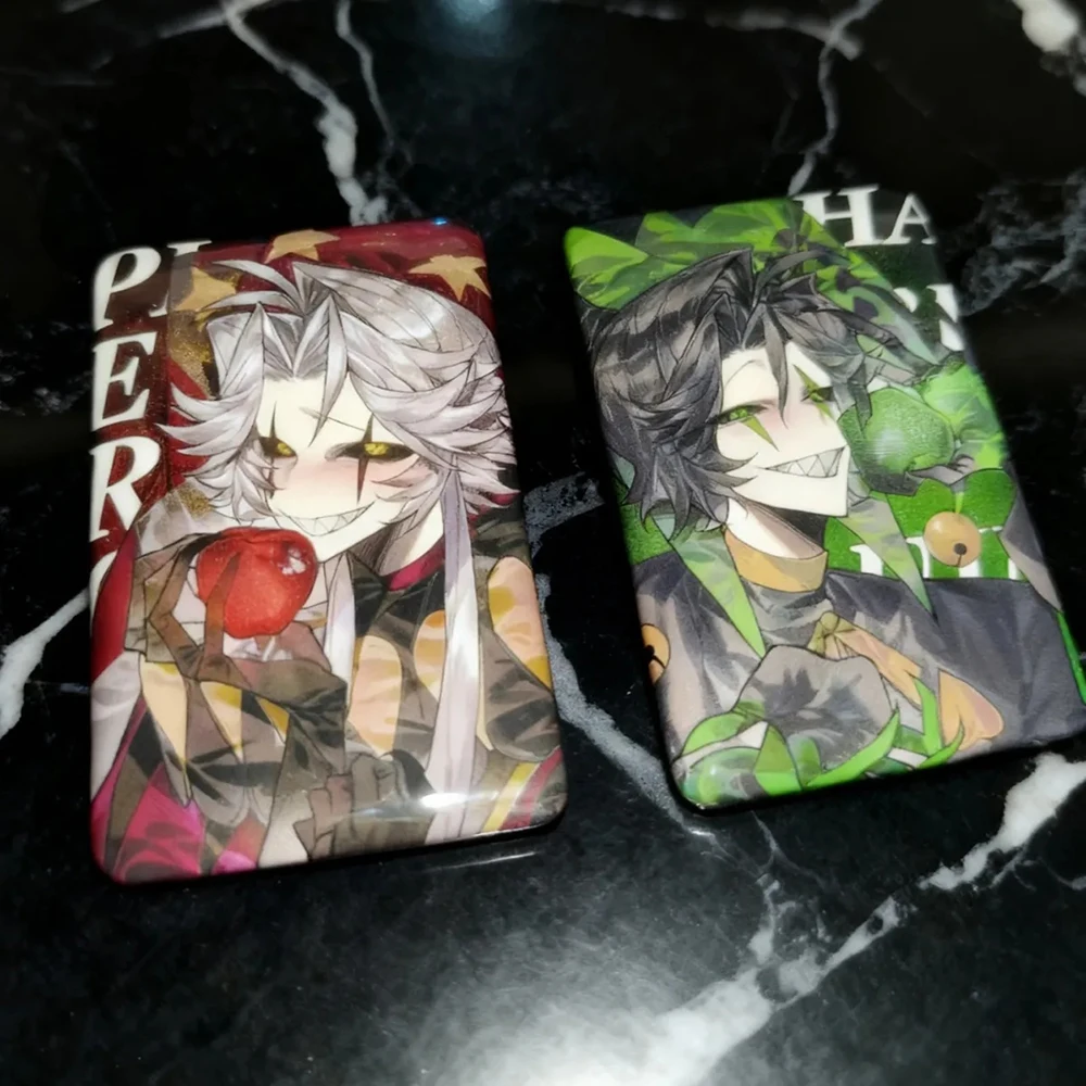 Game The Freak Circus Pierrot Harlekijn Cosplay Broche Cartoon Metalen Badge Rugzak Kostuum Pins Sieraden Accessoire