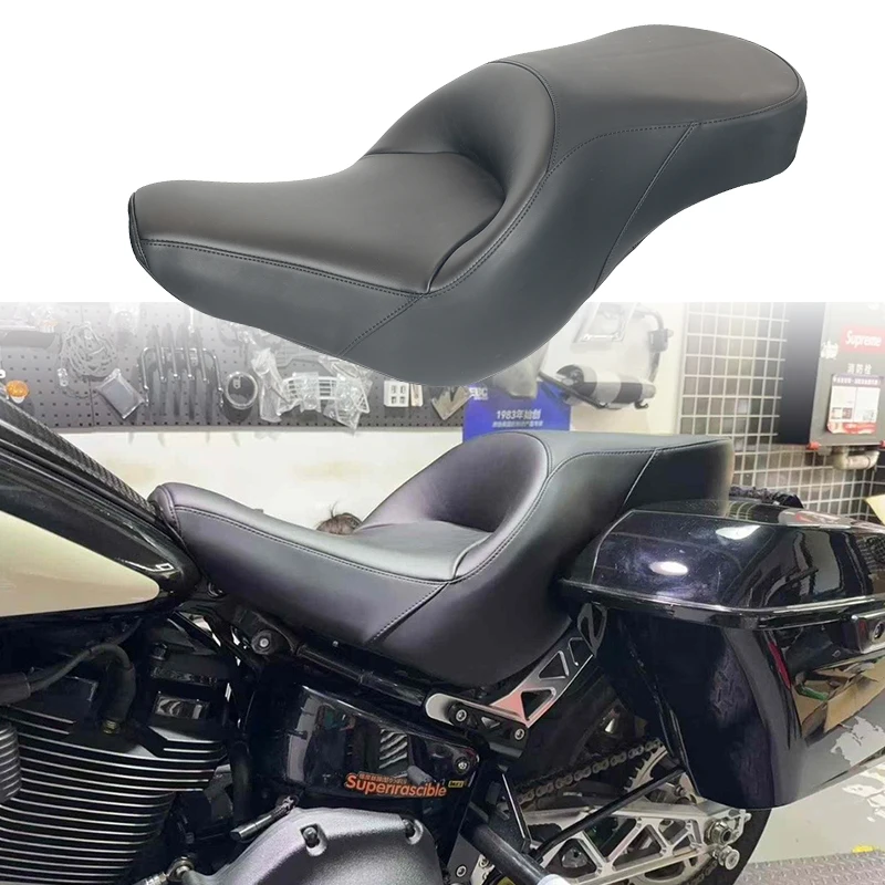 

Motorcycle Big Sofa Seat for Low rider Low Rider S Sport Glide 2018-2024 Driver&Passenger Seat 2-up