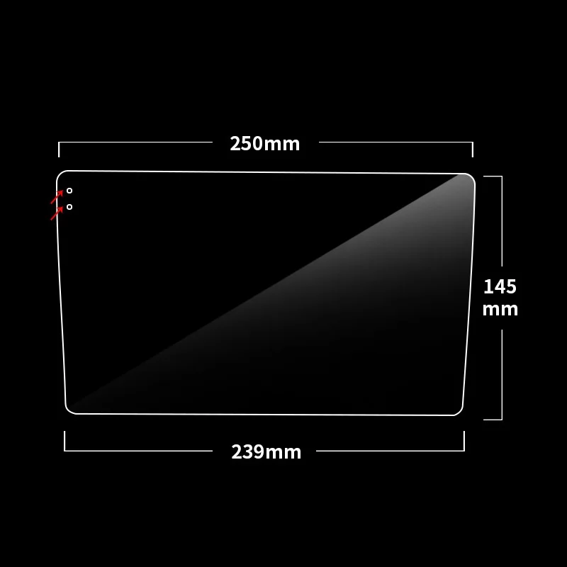 Car Tempered Glass Protective Film car Sticker for 9 inch 10inch Radio stereo DVD GPS touch full LCD screen car accessories