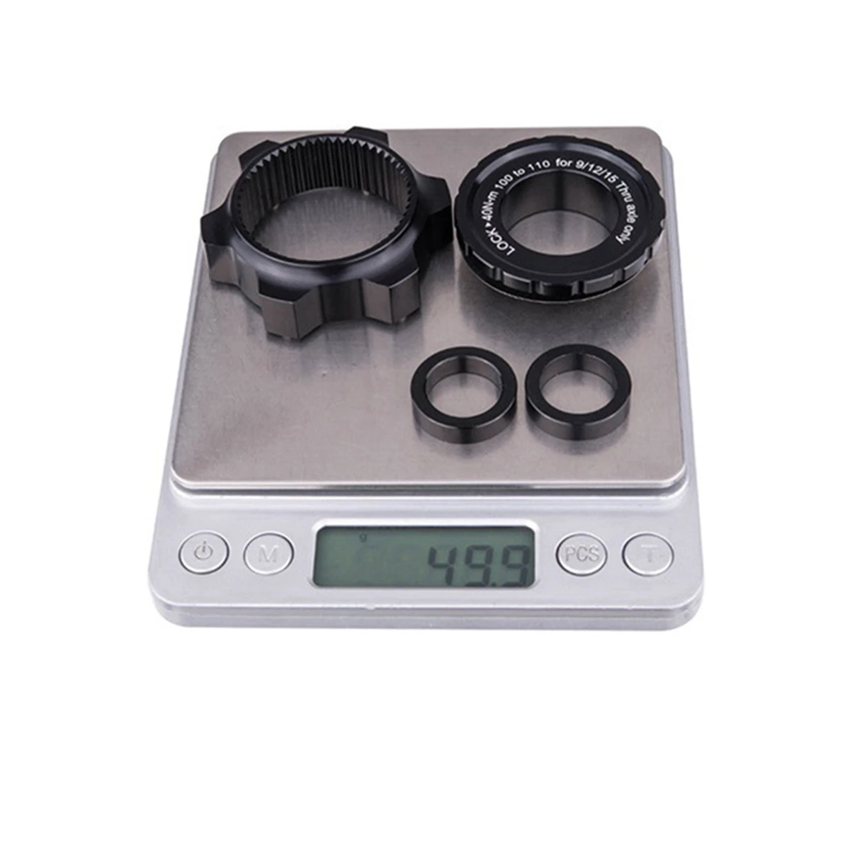 

RTSHE-2 Pcs Center Lock Hub Boost Adapter,Center-Lock For 6-Hole, 12X142 To 12X148 & 15X100 To 15X110