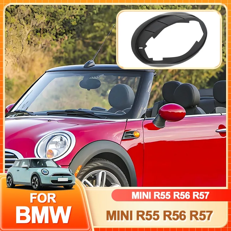 

Glasses Holder Hot For BMW For MINI R55 R56 R57 Left Rearview Mirror Base Rubber Pad Sealing Ring Replacement Parts Reversing