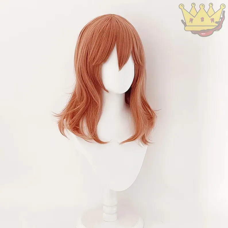 Angel Devil Cosplay Wigs Devil Hunter Cosplay Public Safety Devil Hunter Hair Cosplay Halloween Gift Handmade Synthetic Wig