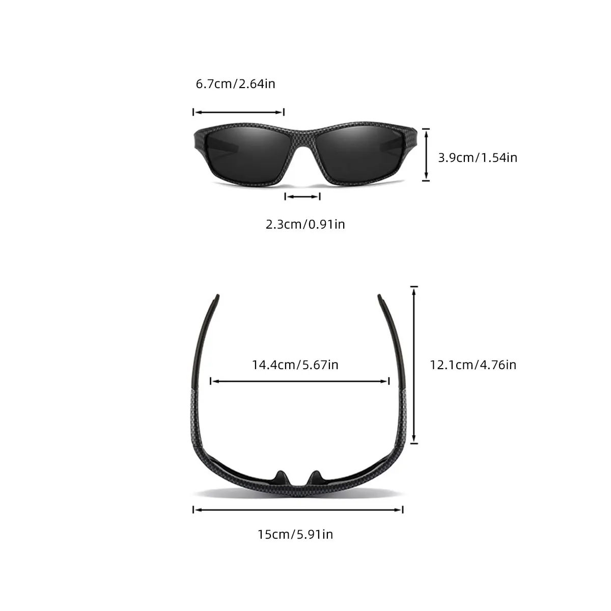 1/4PCS 2024 Unisex100% UV400 Polarised Driving SunGlasses For Men Polarized Stylish Sunglasses MaleGoggle Eyewears