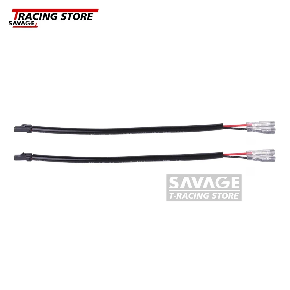 For Suzuki GSX8R GSXS8R GSX8S GSXS1000 /S DL800 DL1050 GSXR1000 2 Wire Cable Turn Signal Light Adapters Plug&Play Connector Lead image 3