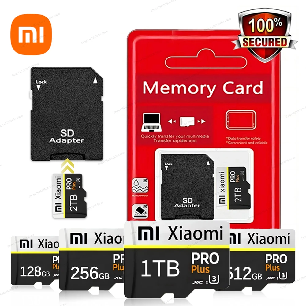 Xiaomi SDカード 2TB 高速 マイクロTF SDカード 128GB 256GB ミニフラッシュSDメモリカード 512GB 1TB Lenovoタブレット Nintendo Switch対応