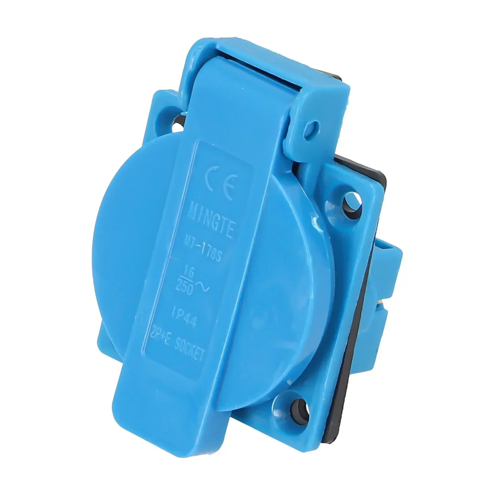 1pc Socket 2kw3kw5kw European Style 220V 16A Plug Socket For Gasoline Generator Home Electrical Supplies Replacement  Parts