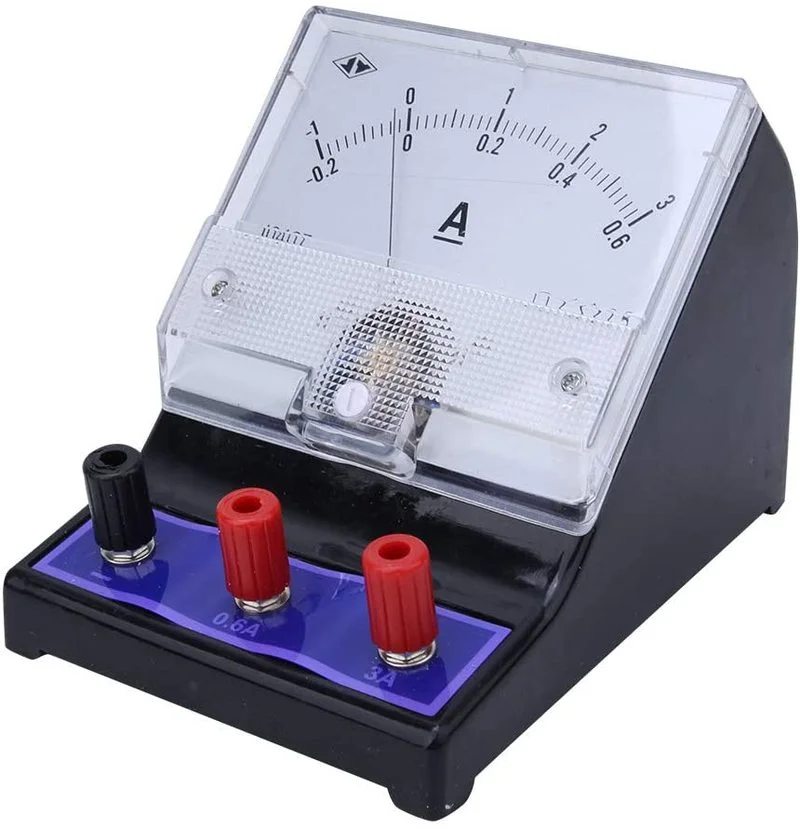 Labs DC Moving Coil Meter Ammeter Analog Ammeter Micro Amp Gauge Current Measurement Panel Meter for Physics Teaching Supplier