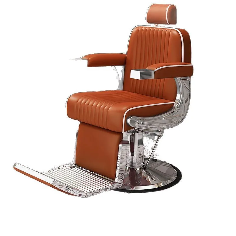 

Barber shop beauty salon chair hair lift can be put down barber salon special hair cutting seat trimming