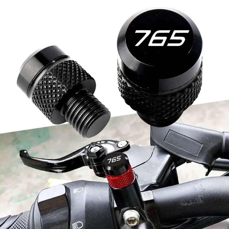 

CNC Motorcycle Mirror Hole Plug Screw Bolts Cover For Street Triple 765 RS /S/R 675 Trident 660 Tiger 900 GT 800 1200