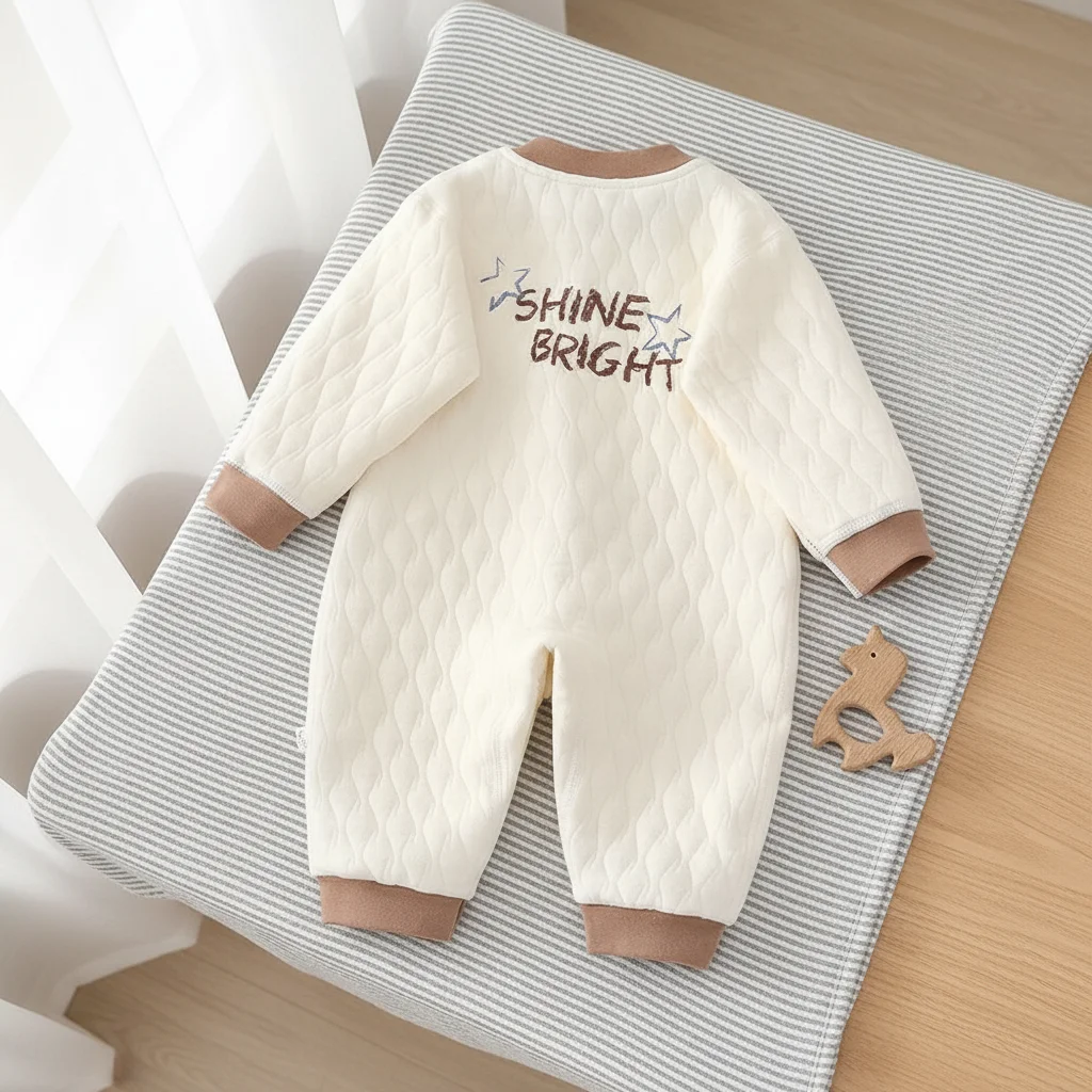 

Детский комбинезон высокого качества, трехслойный комбинезон, плотная хлопковая теплая одежда, милая одежда для ползания с героями мультфильмов, весна-осень