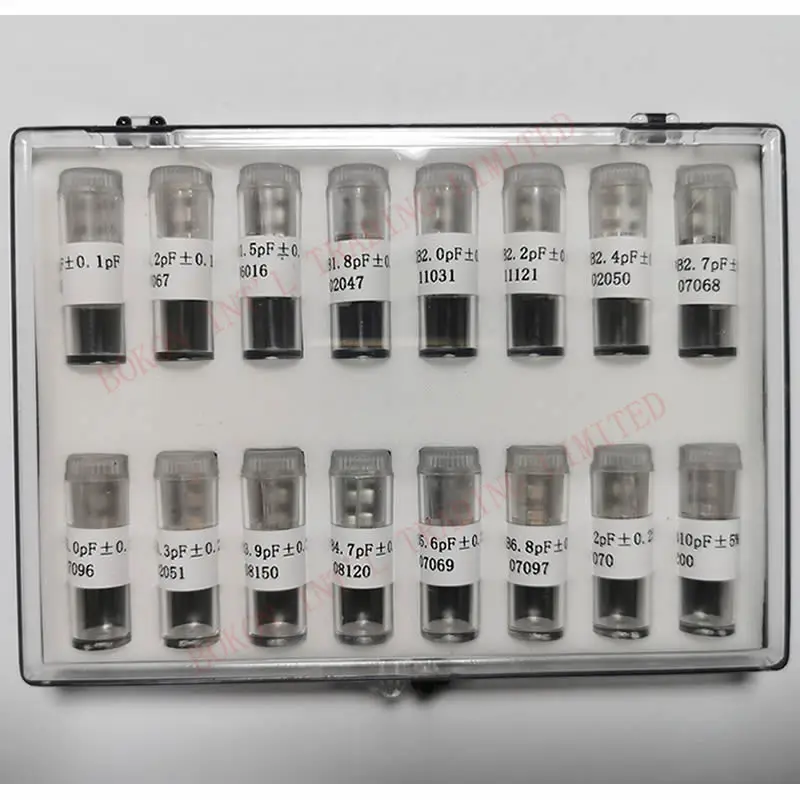 Capacitores multicamadas cerâmicos da porcelana p90 do ruído a3r3b d3r3 do esl do tamanho alto q dos capacitores da micro-ondas do rf 3.3pf 500v 1111