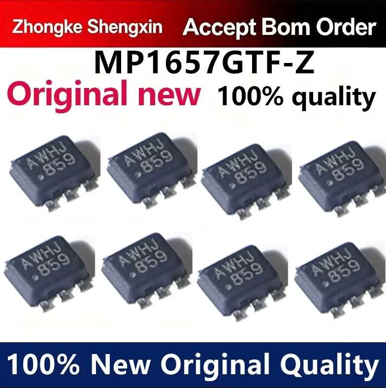 （5pcs-100pcs）Brand new original MP1657GTF-Z silk screen AWHG AWH * SOT-563 DC-CD buck power chip