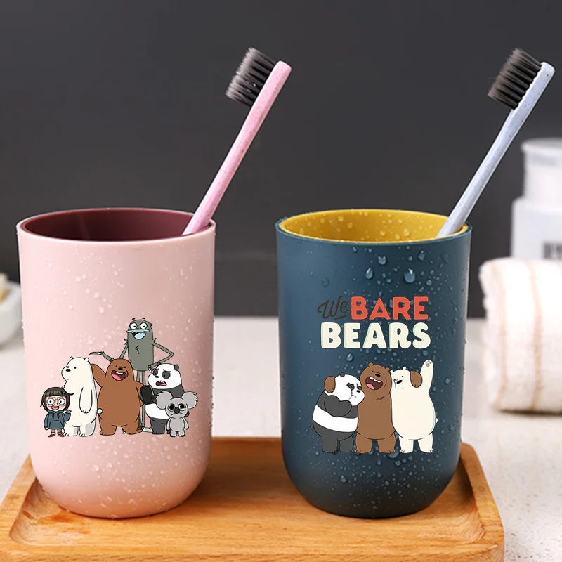 Стакан-для-зубных-щеток-we-bare-bears-мультяшный-стакан-для-полоскания-рта-милый-аниме-стакан-для-воды-держатель-для-зубных-щеток-в-ванную-комнату-​-Мужские-и-женские-домашние-аксессуары