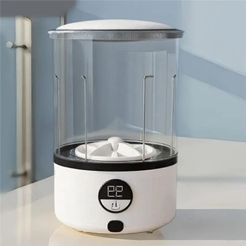 A005-Copa de lavandería automática portátil inalámbrica para calcetines, ropa interior, lavadora de automatización completa para el hogar y los viajes