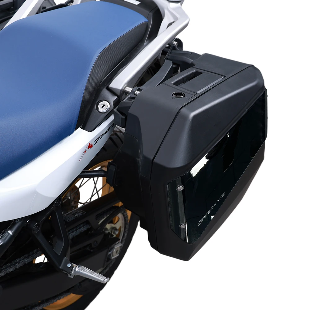 

Suitable for Honda XL750 Motorcycle Side Boxes, Large‑Capacity Luggage Cases, Unlockable with Original Motorcycle Key