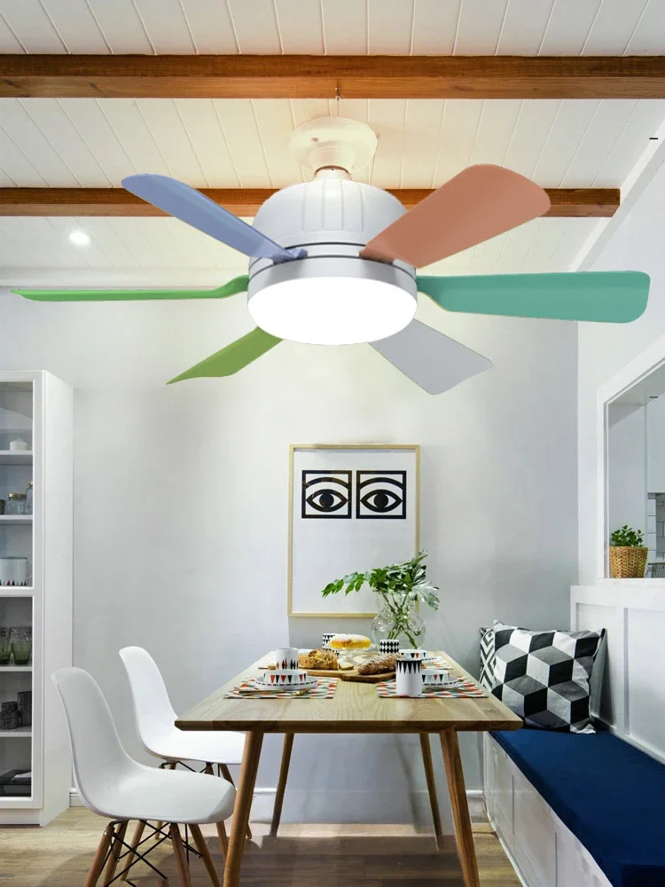 

20.5-inch 40W Ceiling Fan Socket Fan Light With Smart Remote Control Ceiling Light Fan Intelligent Silent Ceiling Fan