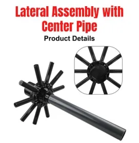 Conjunto lateral con tubo central SX180DA para filtro de arena Hayward Pro S180T S190T S210T, pieza de repuesto para filtración de piscinas