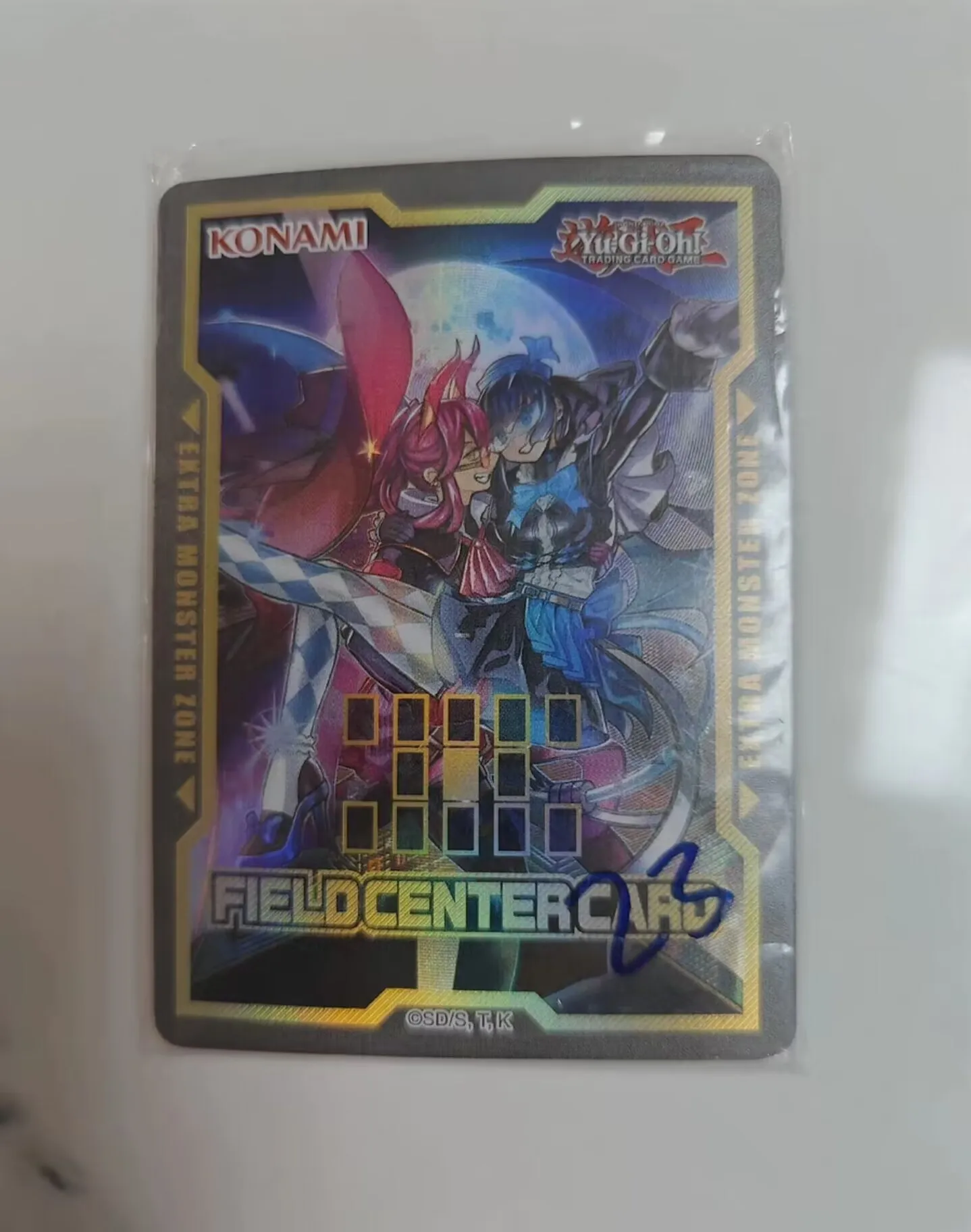 Yugioh KONAMI Duel Monsters TCG Live Twin Evil Twins Official Collection Mint Field Center Card