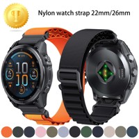 Nylon Watch Strap 22/26 suitable for Garmin Fenix 7X 8X 8 7 Pro Fenix 6X 6 5X Tactix 8 7 9 Forerunner 965 955 Enduro 3 Loop Band
