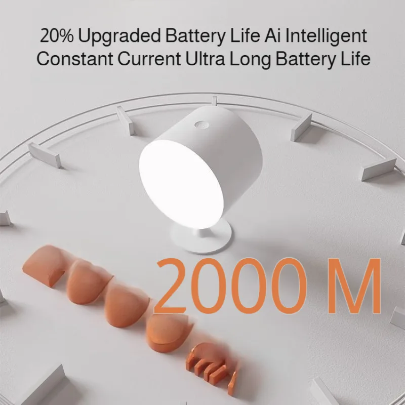 High-value bedroom wall lamp bedside lamp three-in-one multifunctional wall lamp straight magnetic table lamp remote control