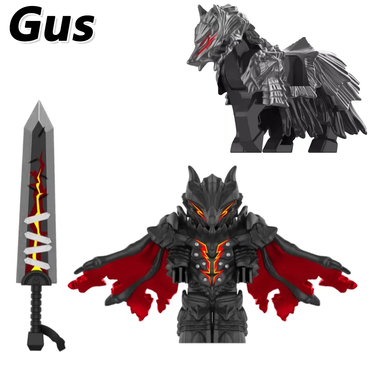 World Of Warcraft Wow Bausteine Lich King Mini Actionfigur Spielzeug Berserk Guts Gus Bausteinfigur Weihnachtsgeschenk