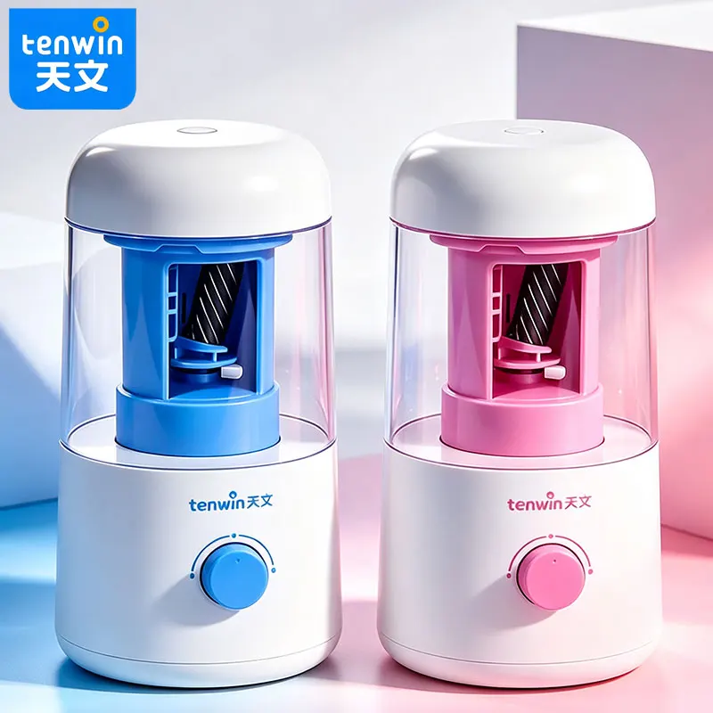 Tenwin Electric cutting pen pen back automatically played a cut, effectively protect the lead to evade risk of scratches.