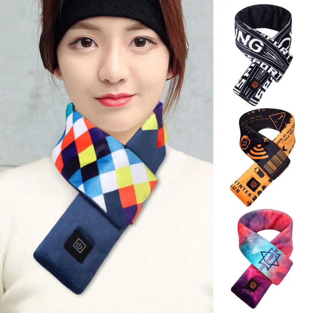 

Electric Neck Warmer Heating Scarf Battery Powered Electric Scarf Adjustable Temperature Neck Warmer with 3 Heat for Therapeutic