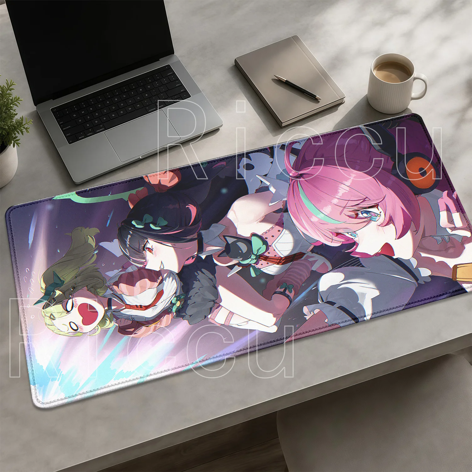 Anime Girl Angels of Delusion AOD Mouse Pad Aria Sunna Nangong Yu‌ Keyboard Mousepad Zenless Zone Zero ZZZ Overlock XXL Desk Mat