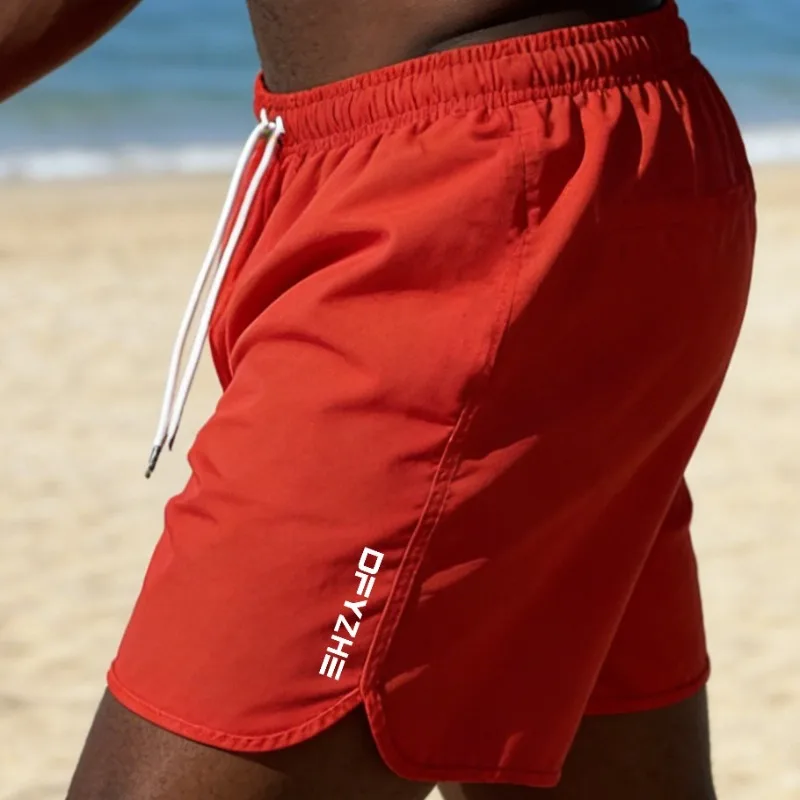 

Minimalist beach men's shorts, loose and slimming, versatile shorts for vacation and commuting