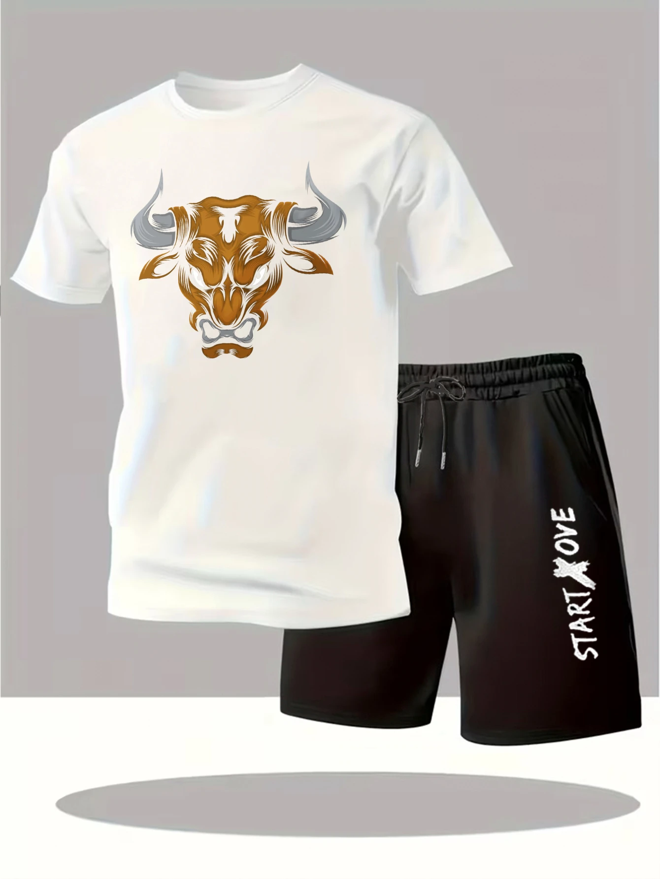 Men's sets 2025 New Fashion Suit for man Graphic Y2k tracksuits Printed sets for men clothing set drip clothing Short sleeve