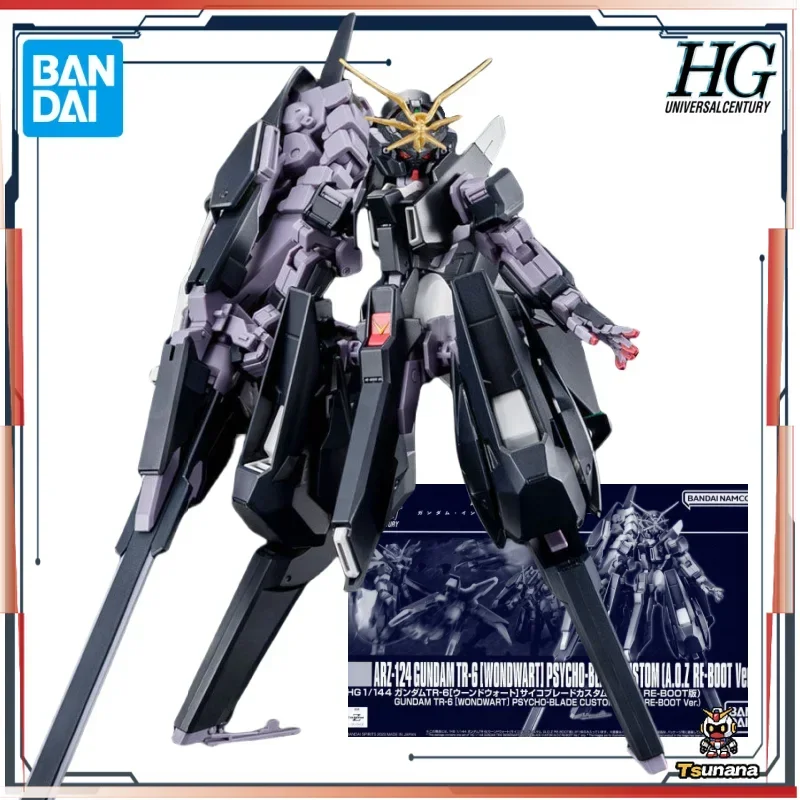 

Оригинальная серия BANDAI HG GUNDAM TR-6 WONDWART PSYCHO-BLADE CUSTOM A.O.Z RE-BOOT Ver. 1/144 аниме-игрушки для мальчиков в подарок
