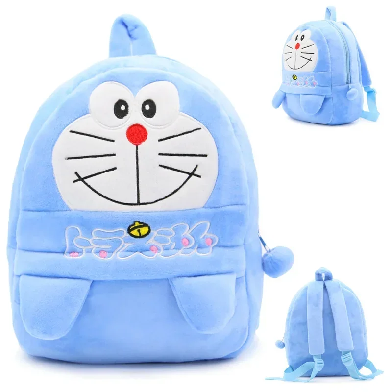 

Boys Girls Kindergarten Backpack Candy Storage Bag Cute Cartoon Handbag Doraemon Cute Jingle Cat Schoolbag Kids Backpack