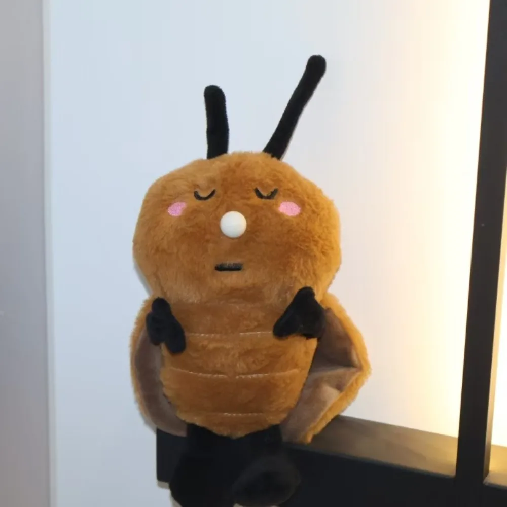 Cartoon Soft Cockroach Plush Doll Parody Rain Cockroach Stuff Toy Ugly South Cockroach Plush Toy Christmas Gift